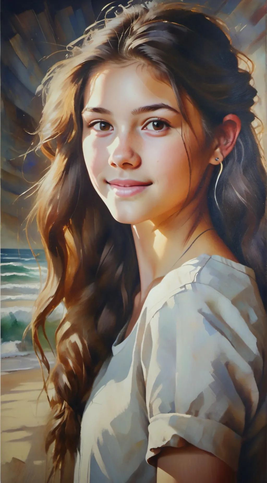 ai character: Aurelia Hedley background