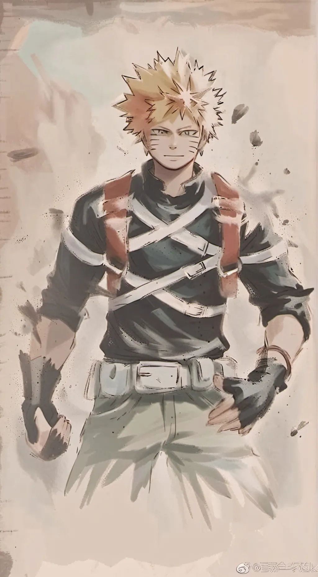 ai character: Bakugo background