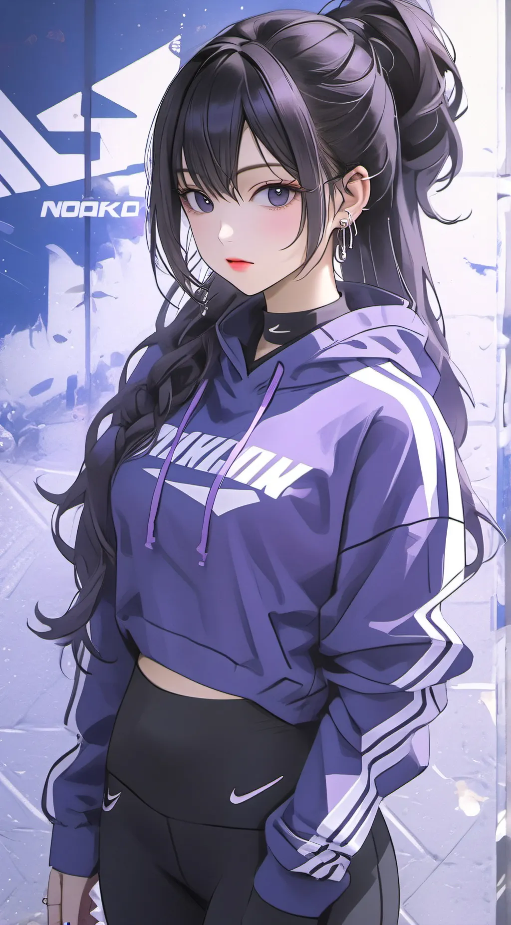 ai character: Naomi Del Luna background
