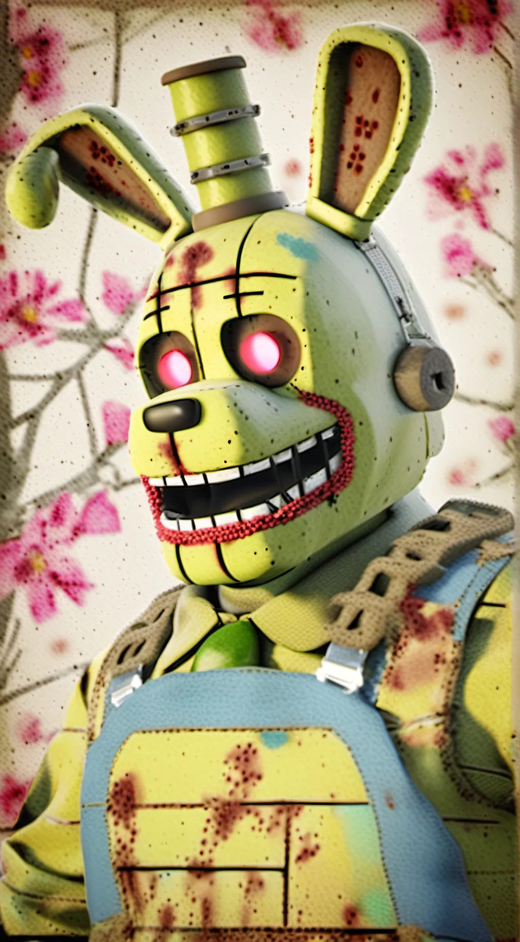 ai character: springtrap  background