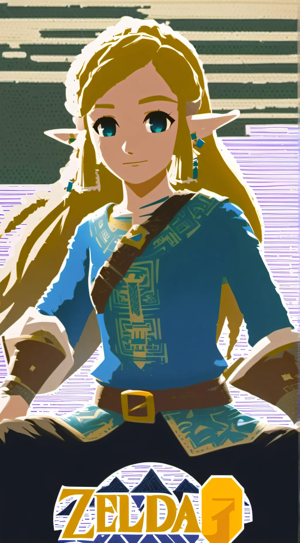 ai character: Zelda background