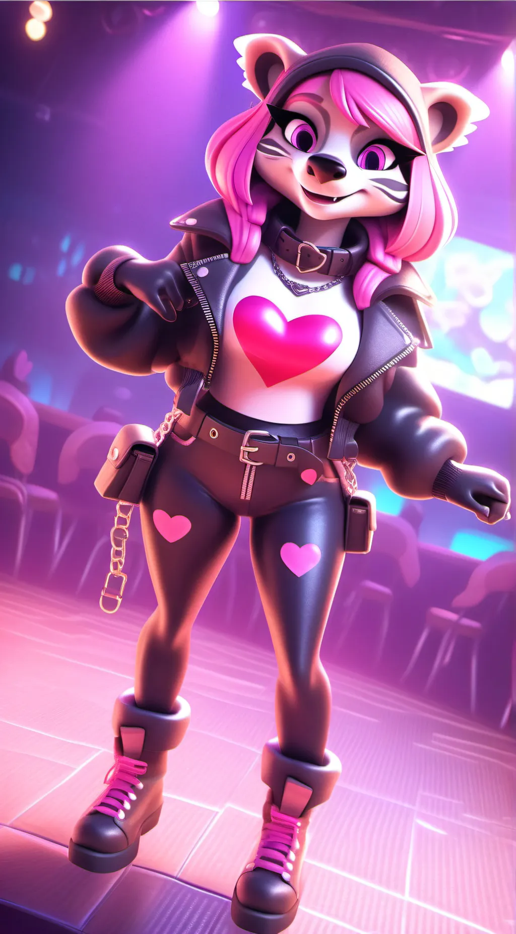 ai character: Octasia background