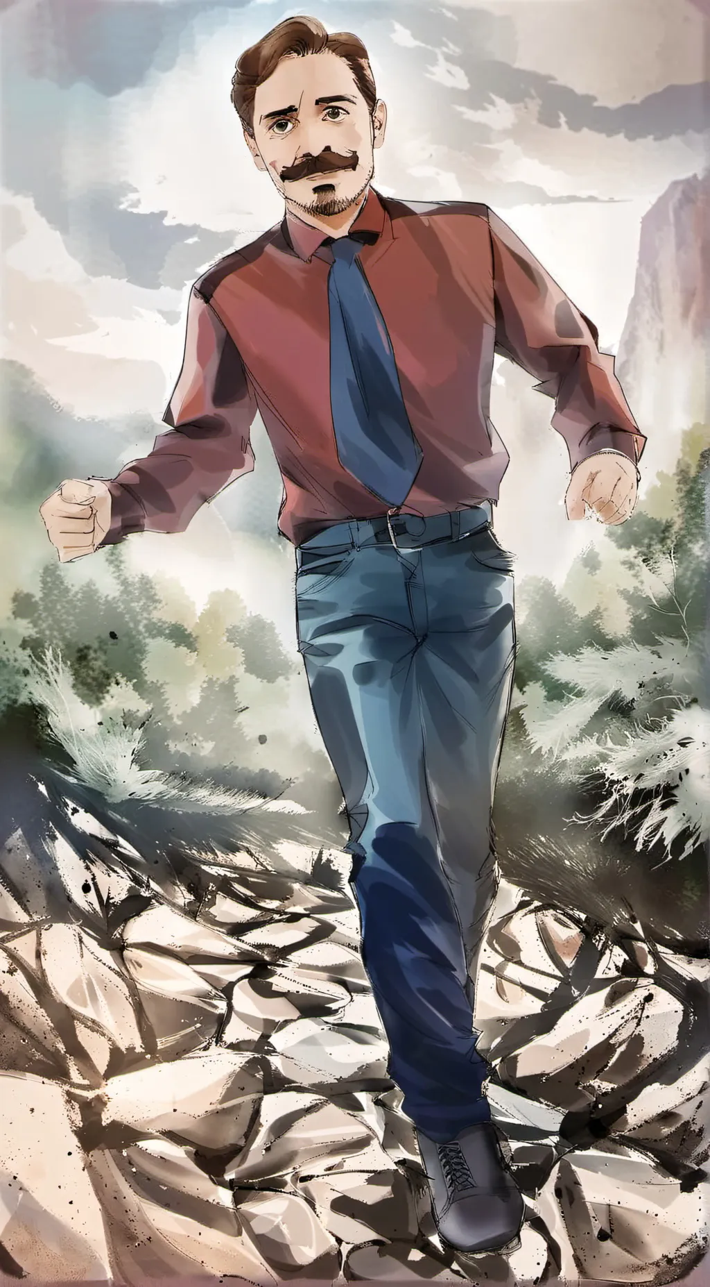 ai character: Marvin (SML) background