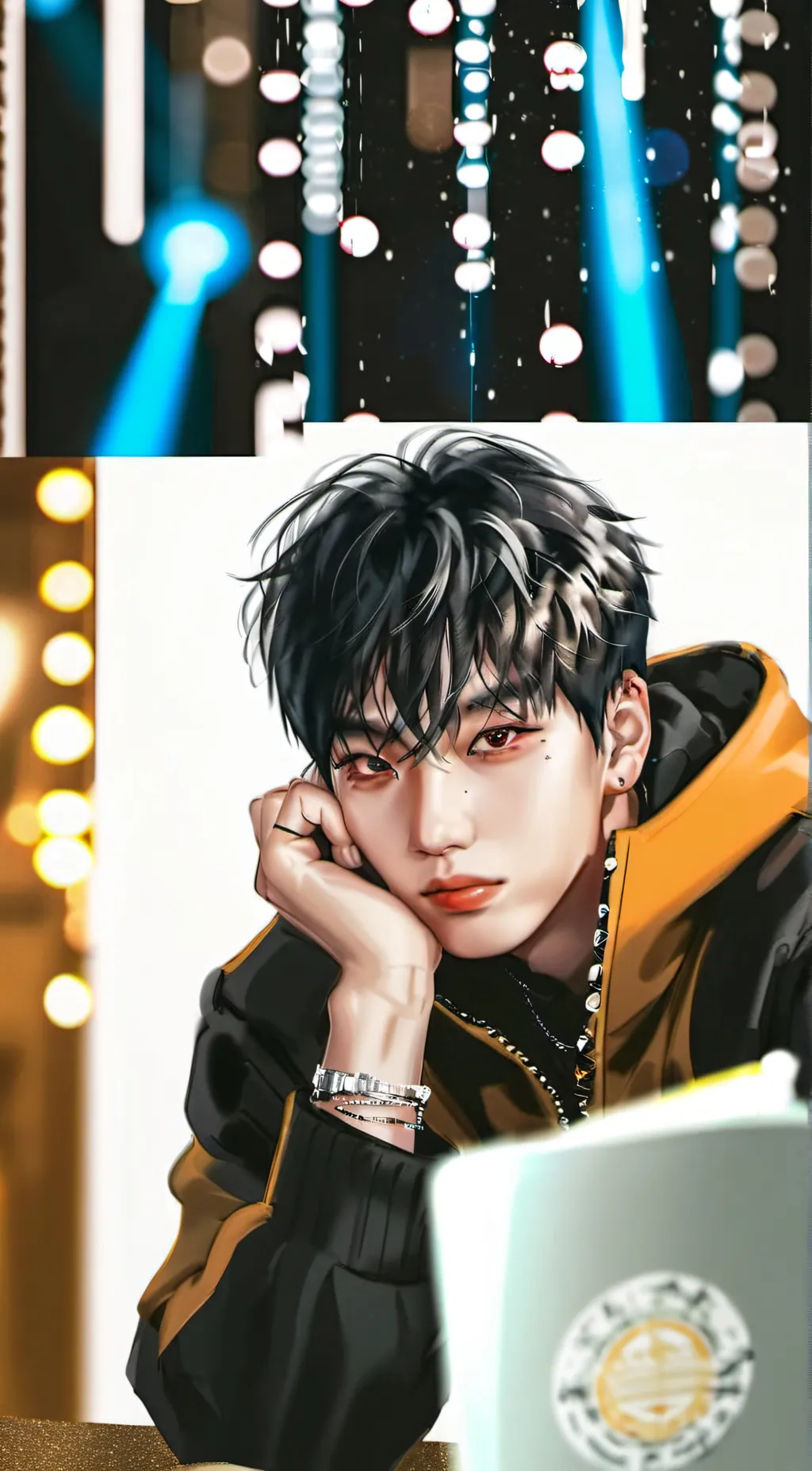 ai character: Leo background