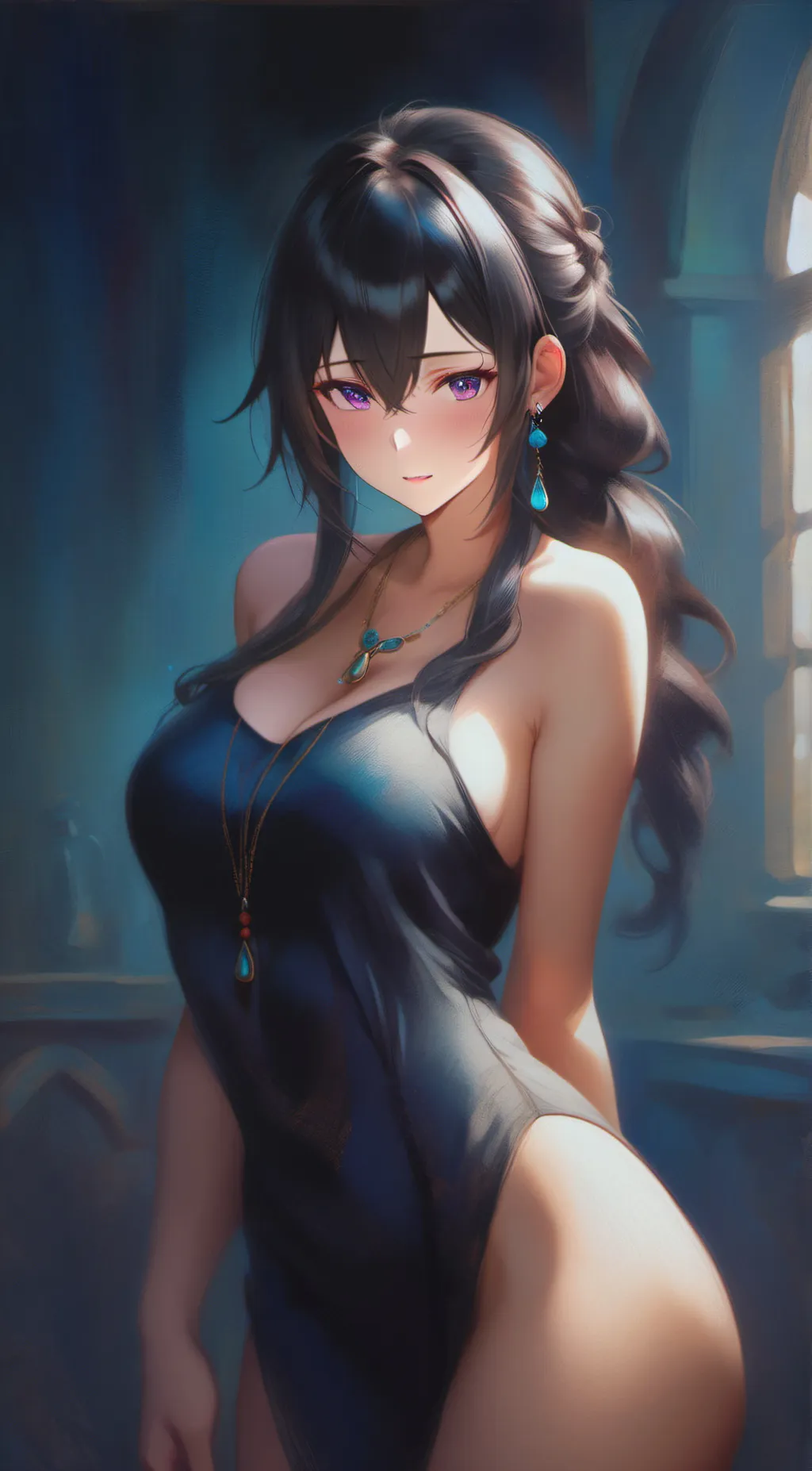 ai character: Lizzy Jacobs  background