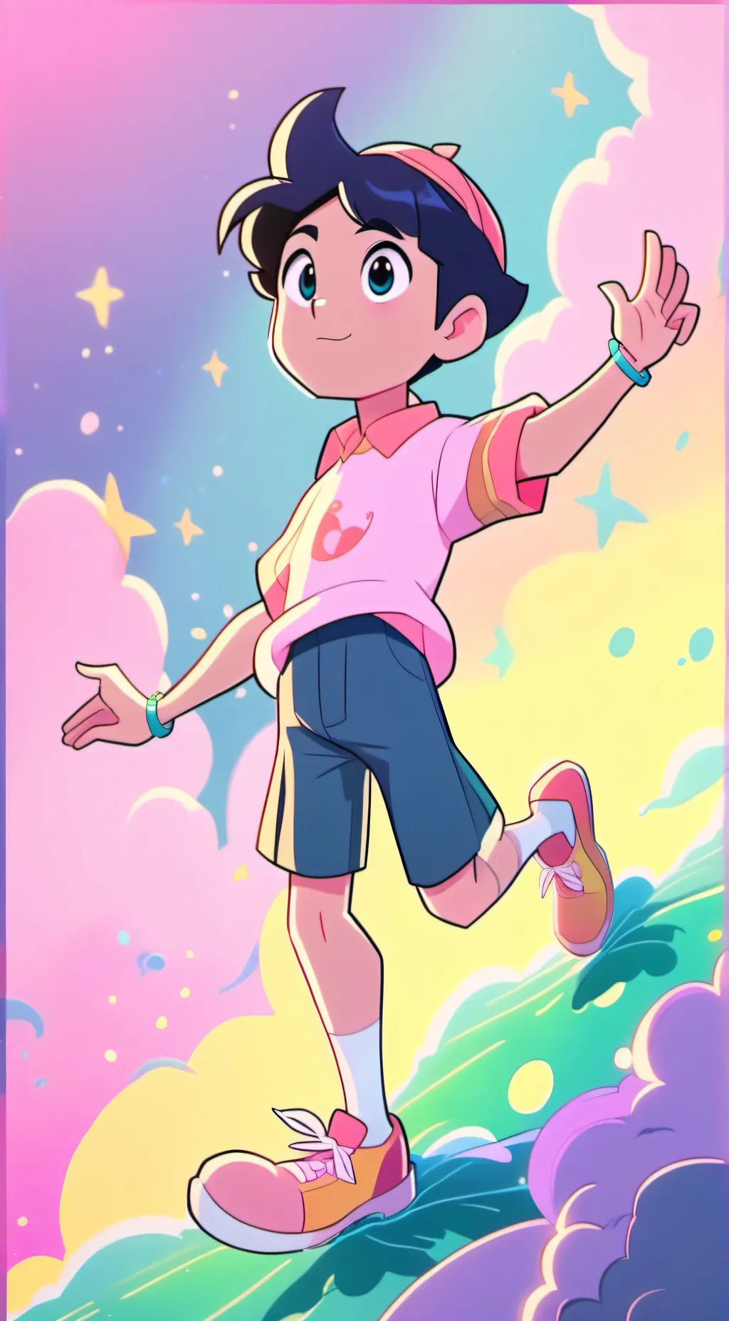 ai character: Steven  background
