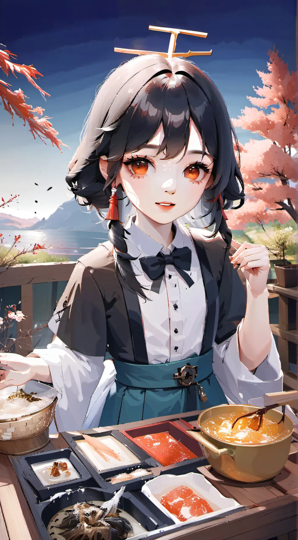 ai character: Evelyn background