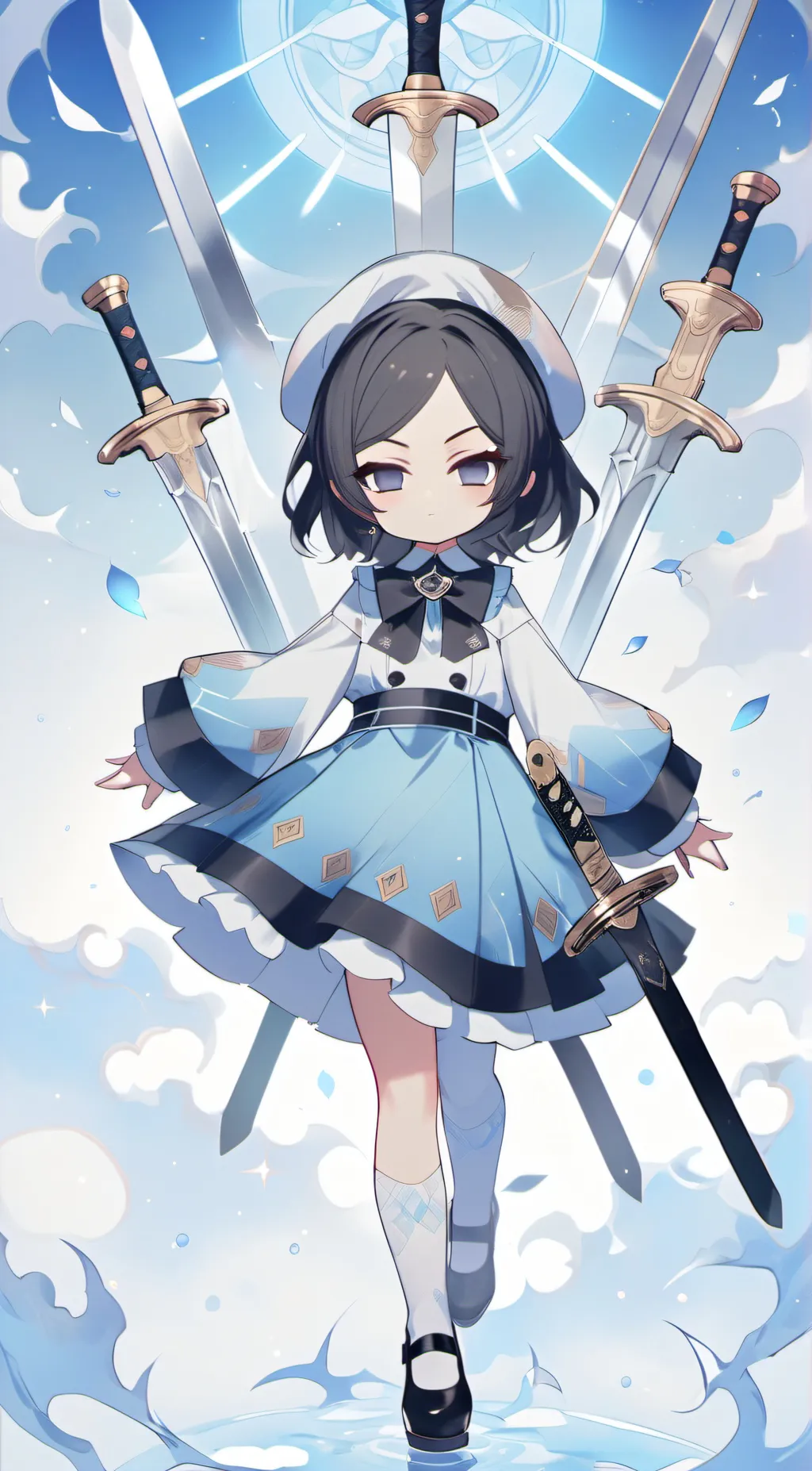 ai character: Adele(young ver.) background