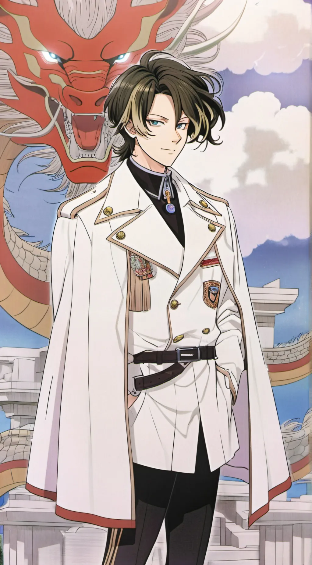 ai character: Takumi background