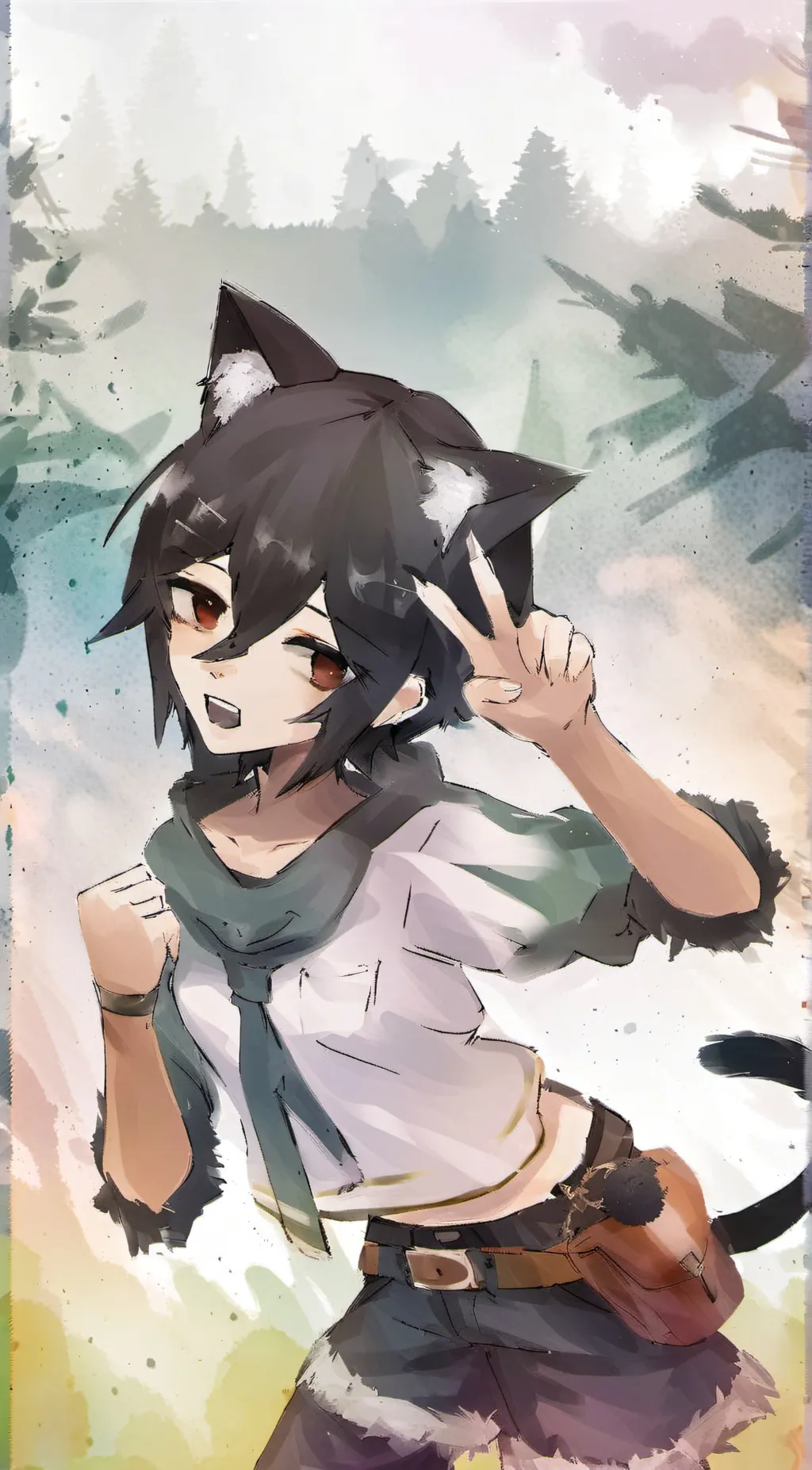 ai character: yeshua background