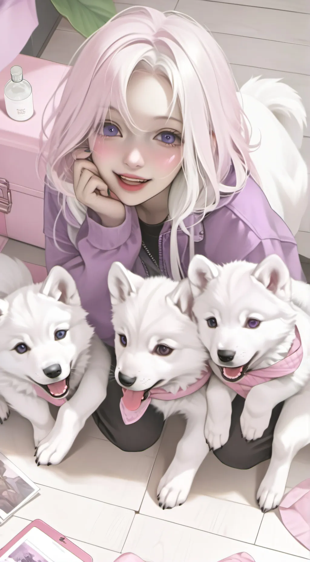 ai character: Riley background