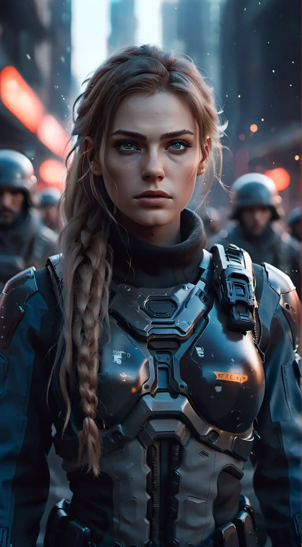 ai character: Peacekeeper June background