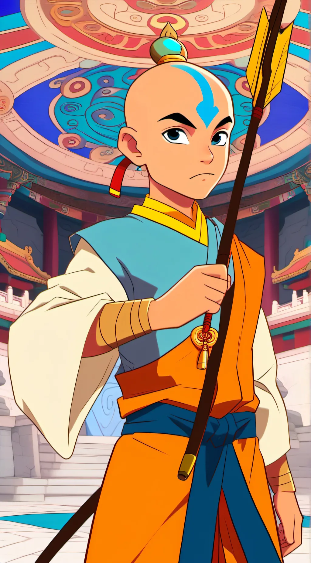 ai character: Aang background