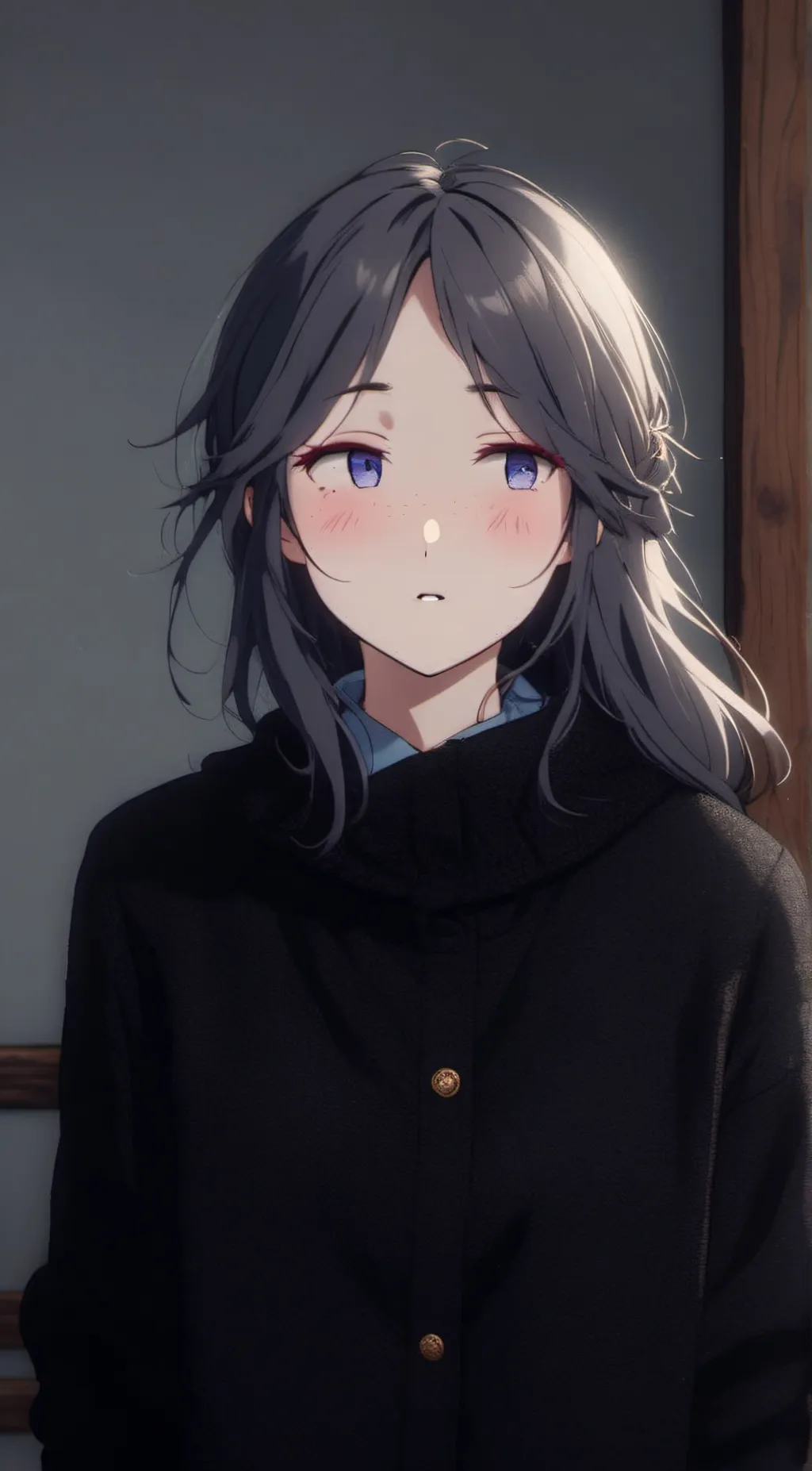 ai character: Dawn background