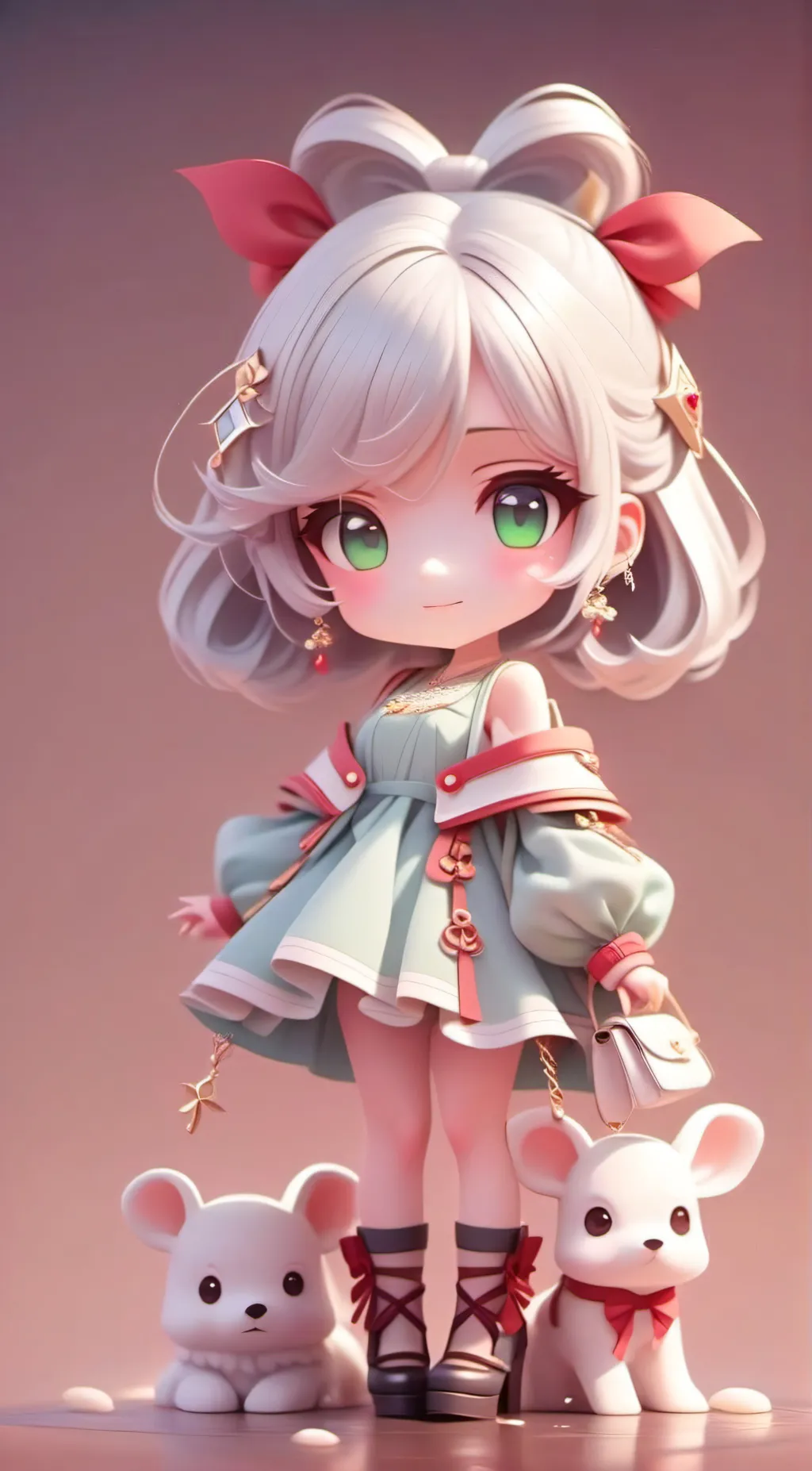ai character: Cinnie background