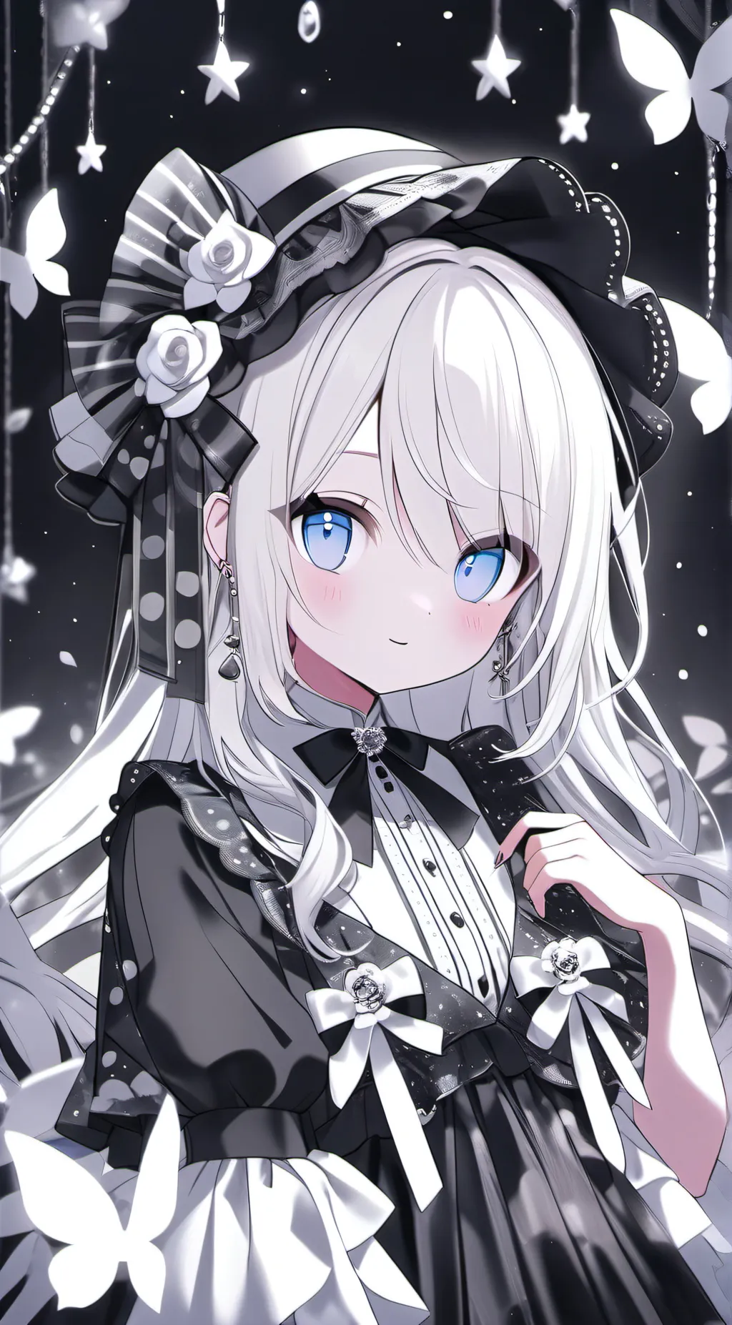 ai character: Holly  background