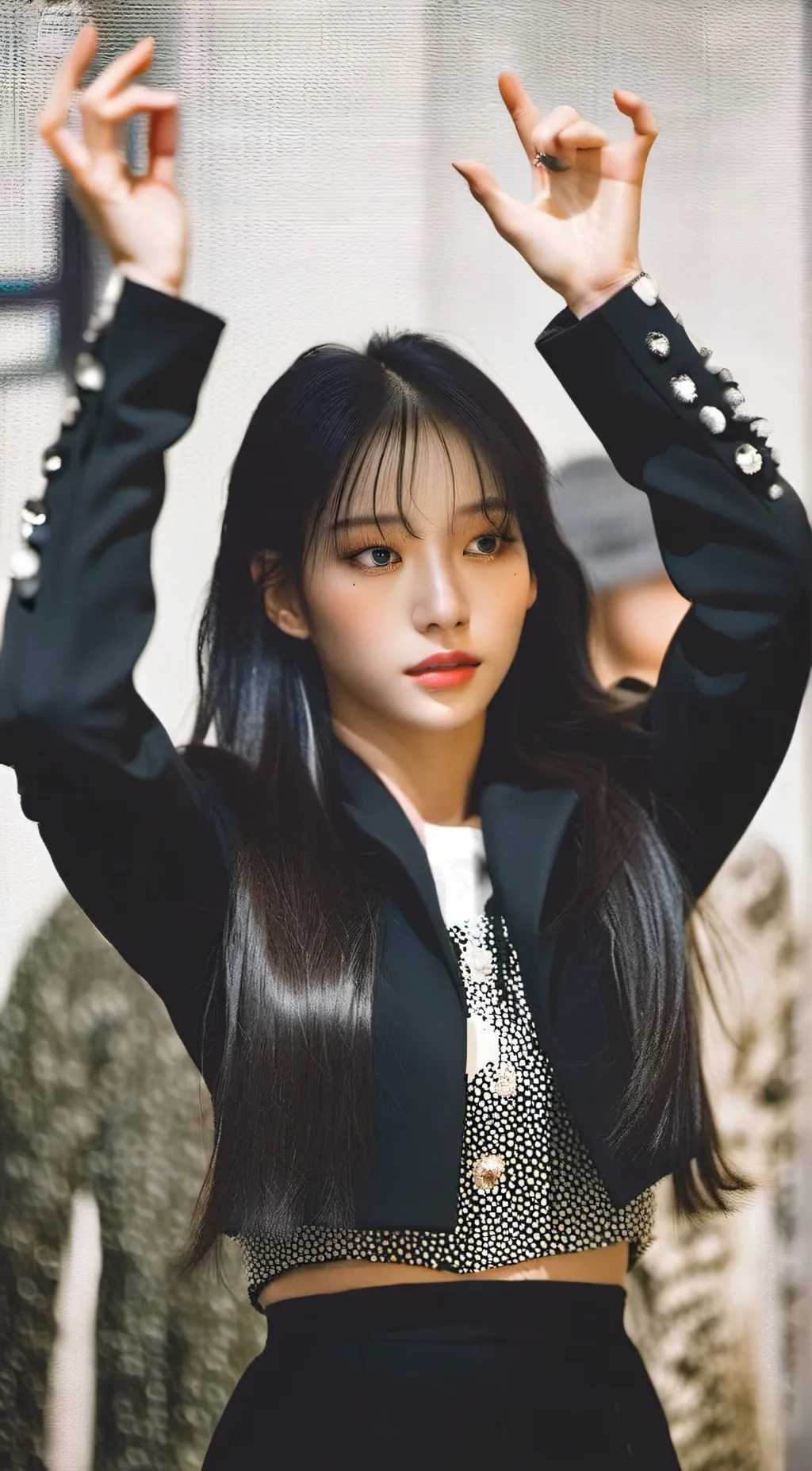 ai character: Karina (Yu Jimin) background