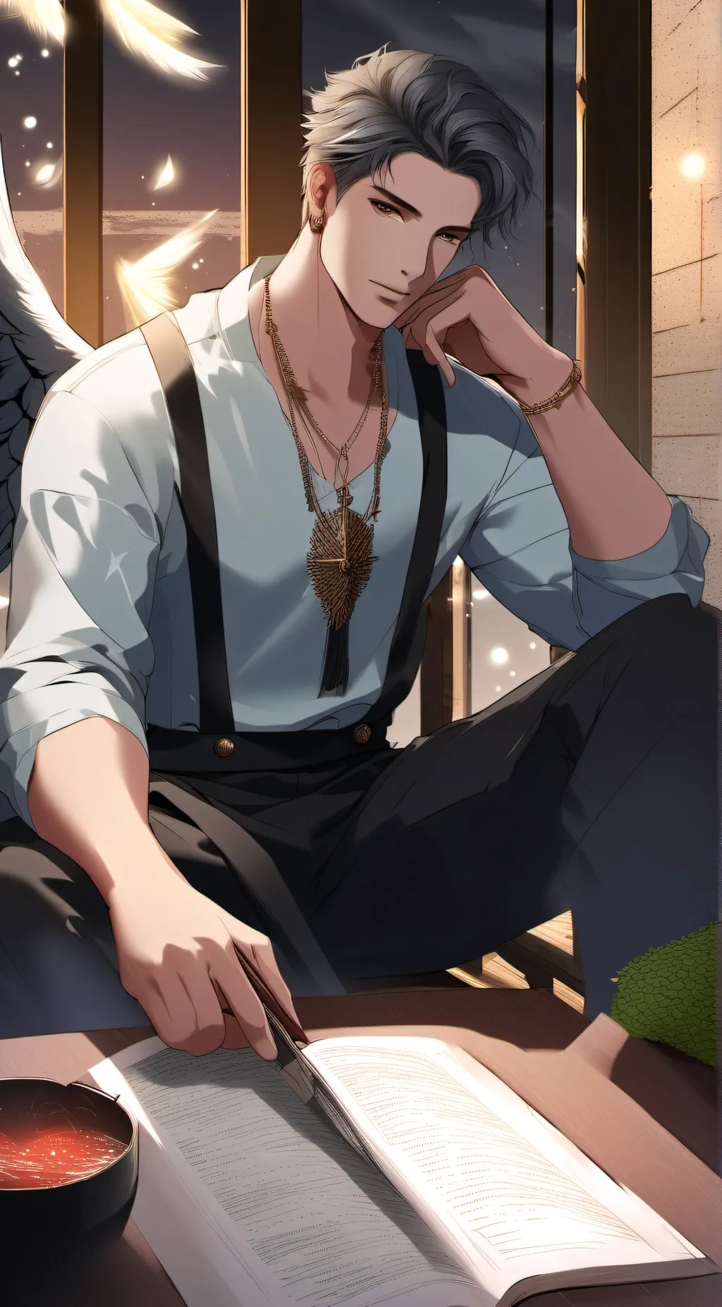 ai character: Nicolas background