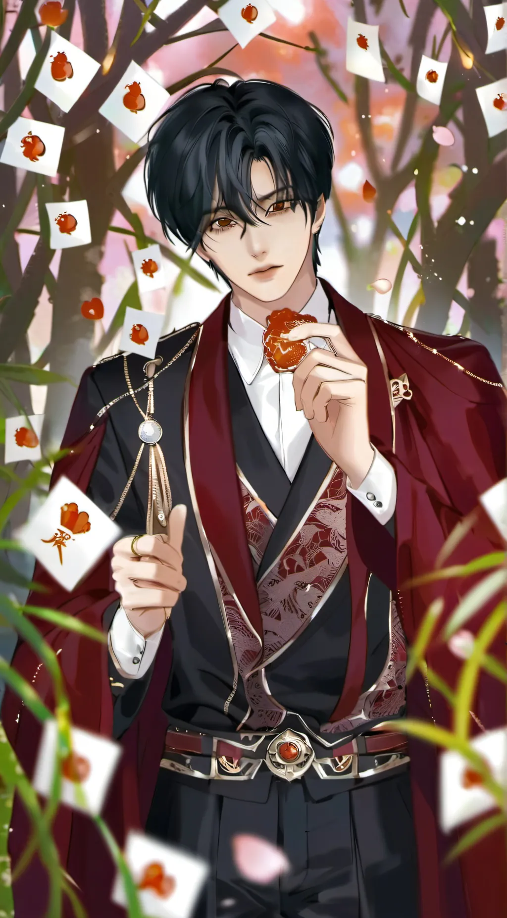 ai character: Eve & stray kids background