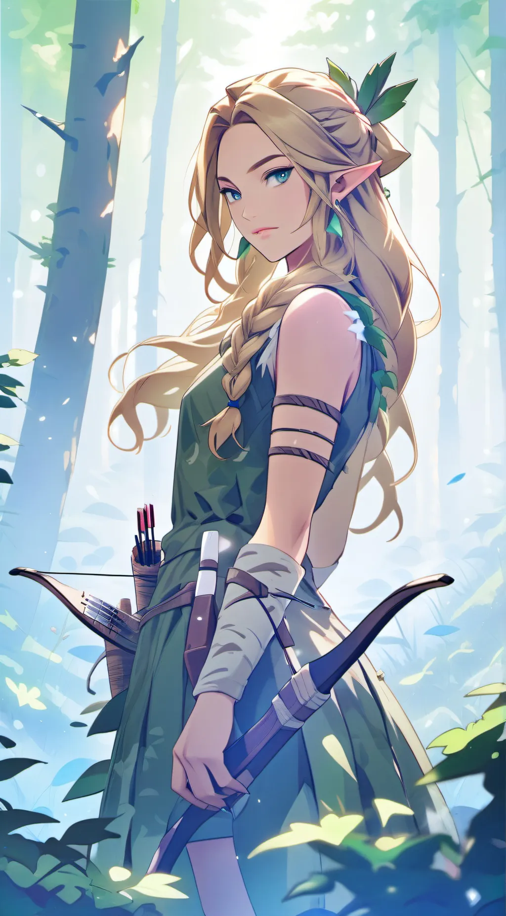 ai character: Luna background