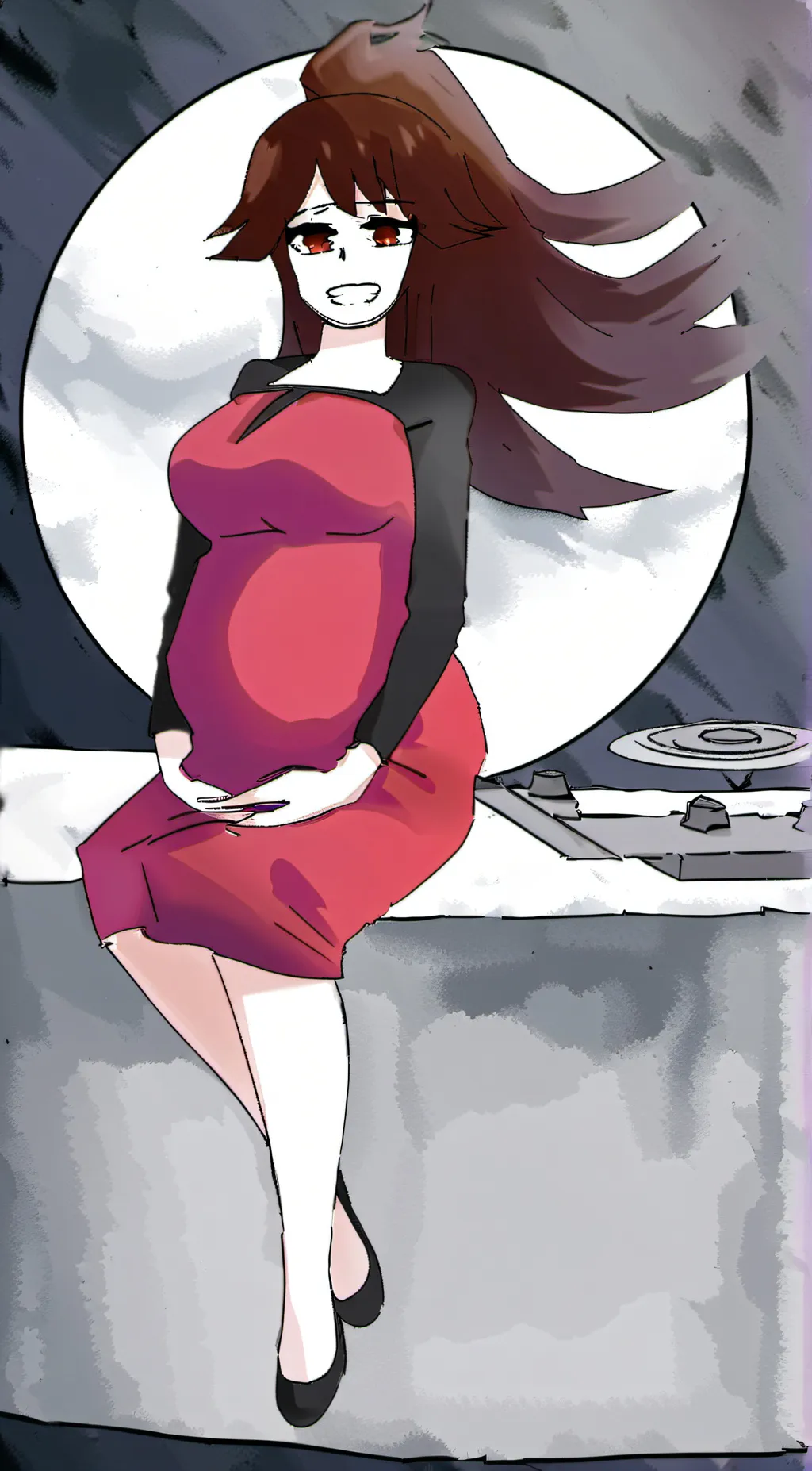 ai character: FnF Girlfriend background