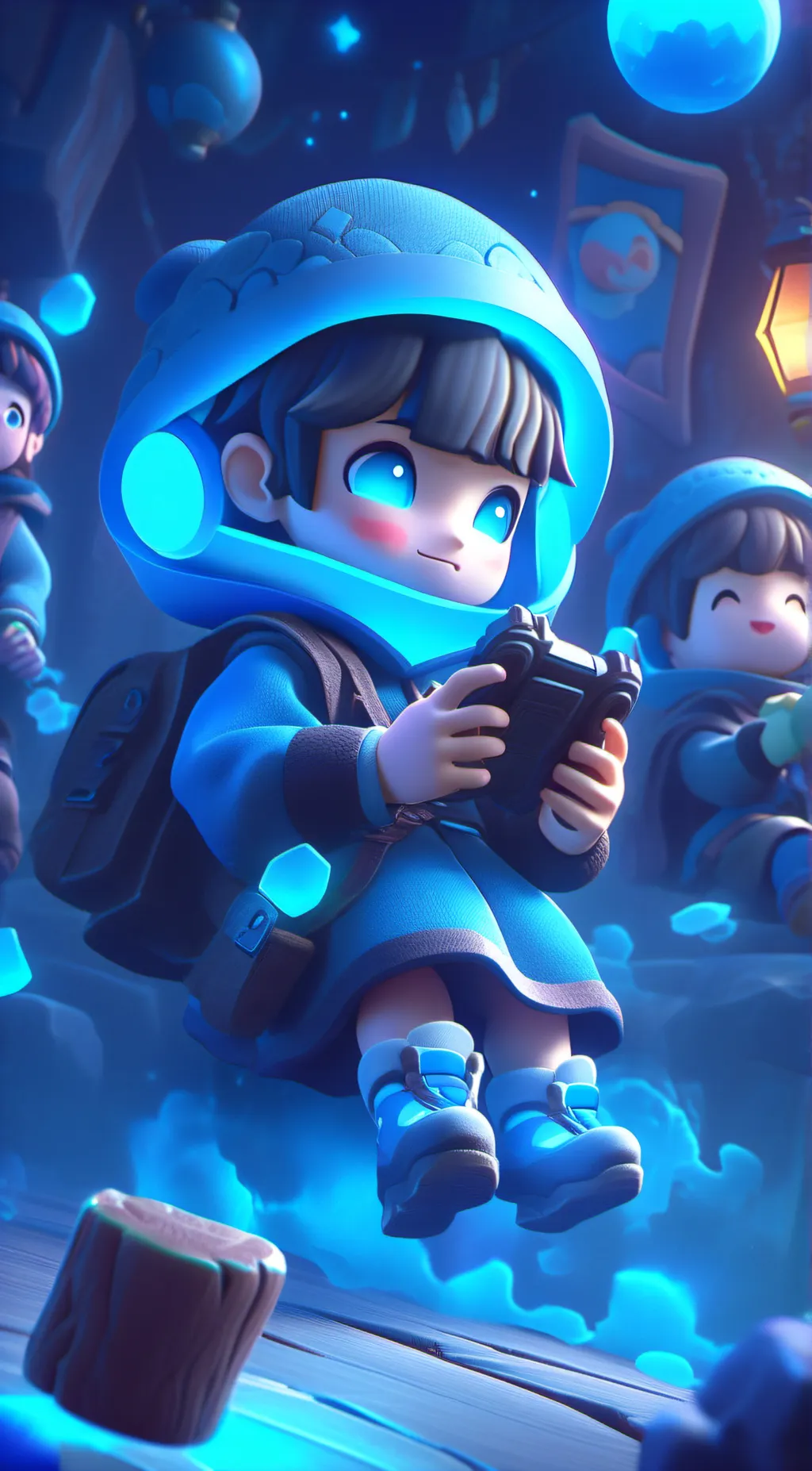 ai character: astro background