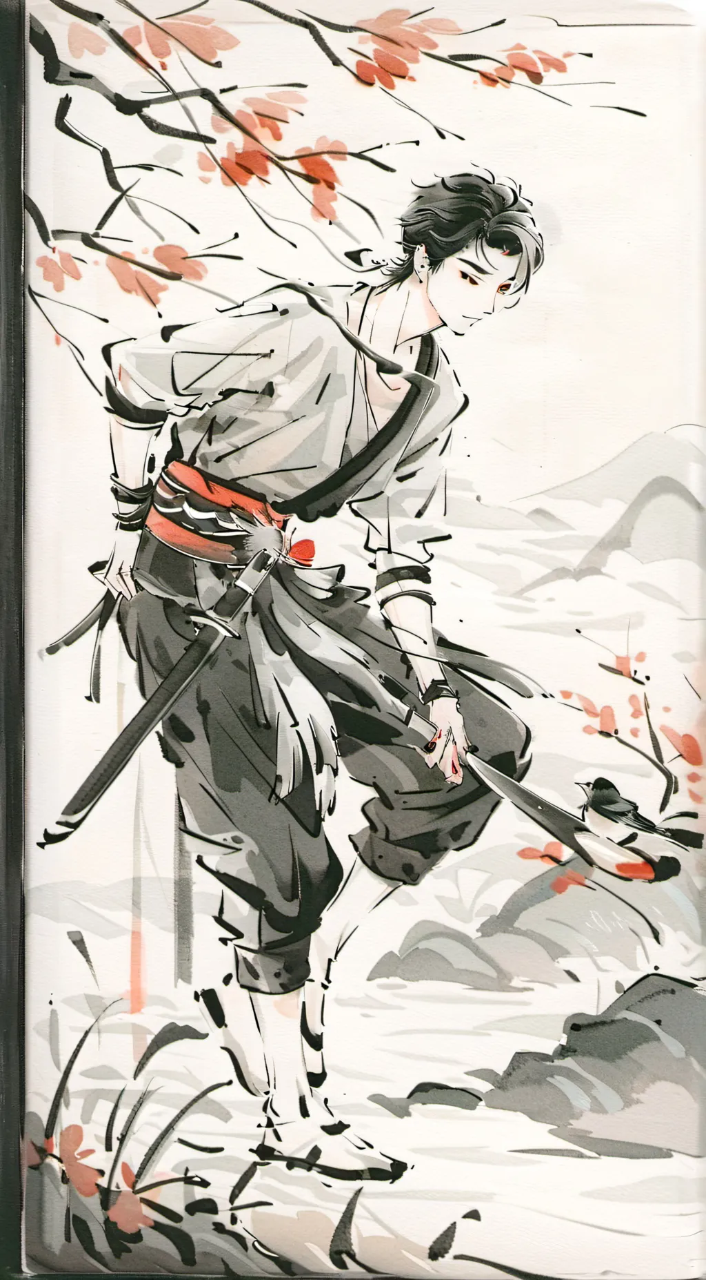 ai character: Januar background