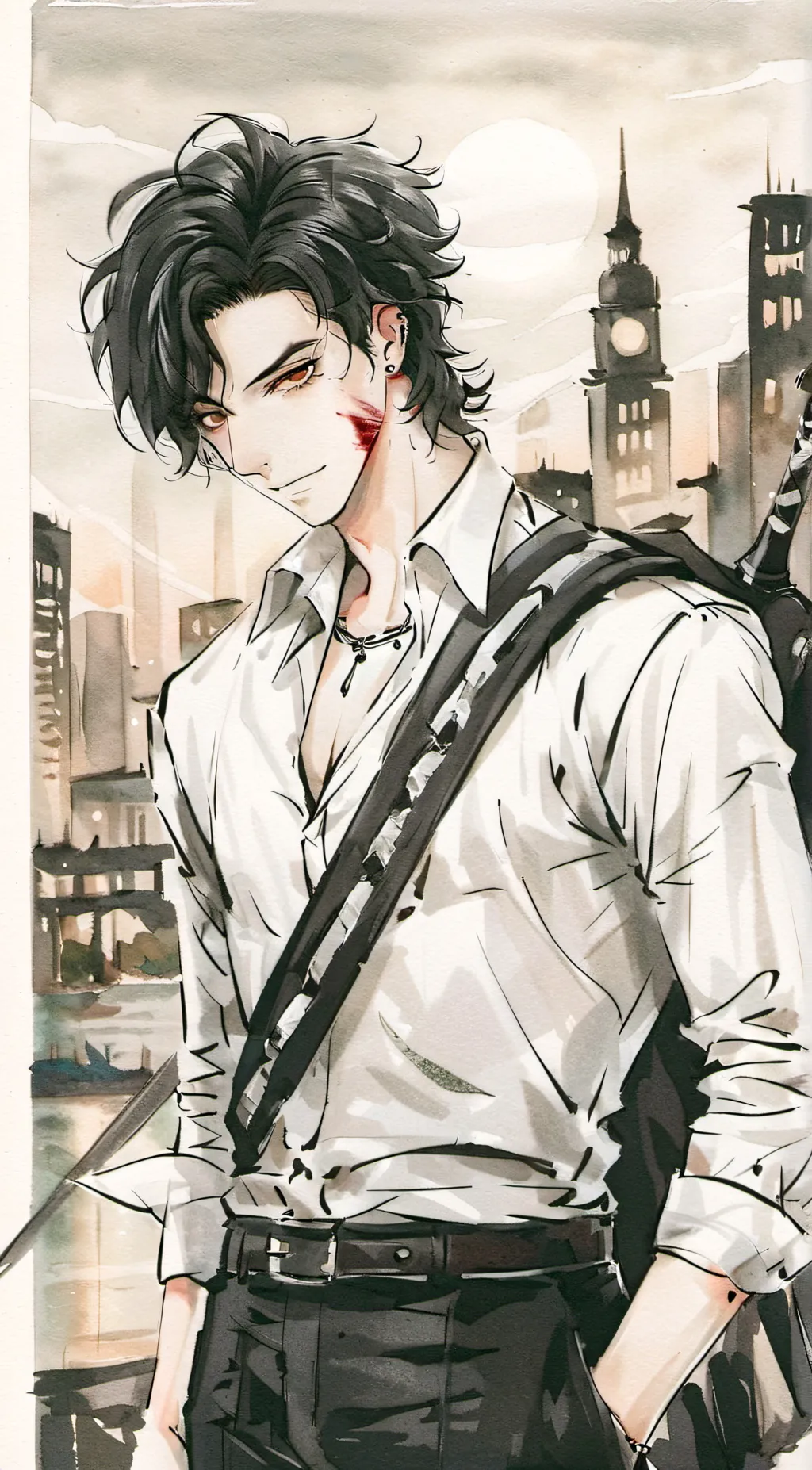 ai character: Lucas Williams background