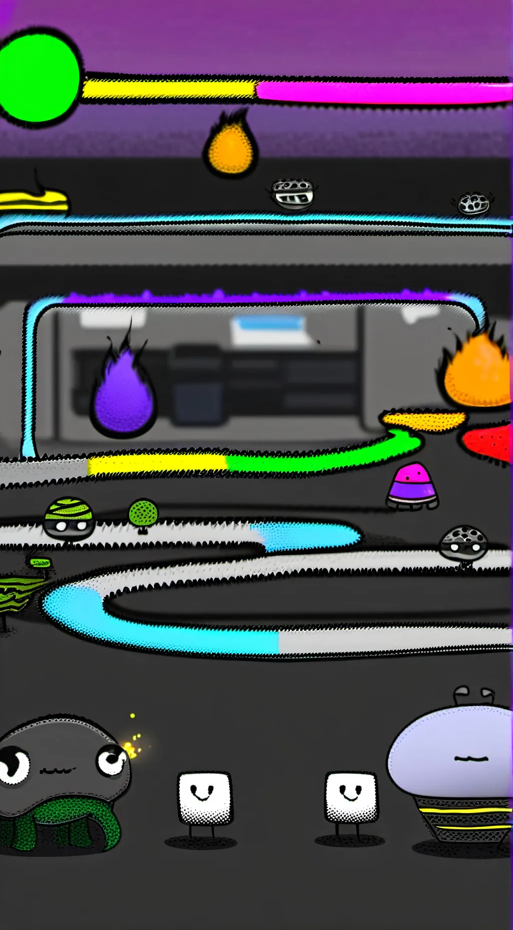 ai character: bfb/tpot background