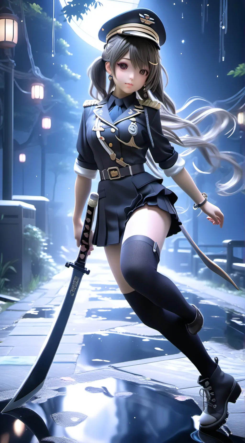 ai character: ijn akagi background