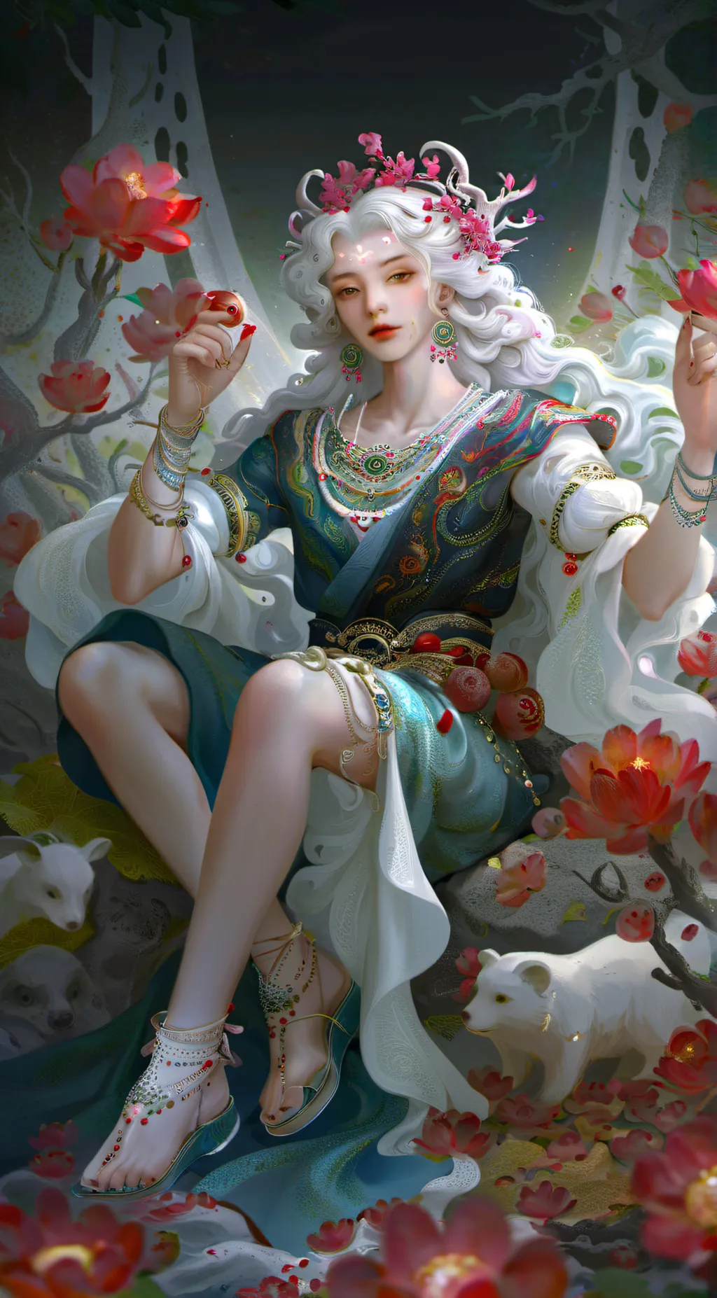 ai character: Evelyn  background