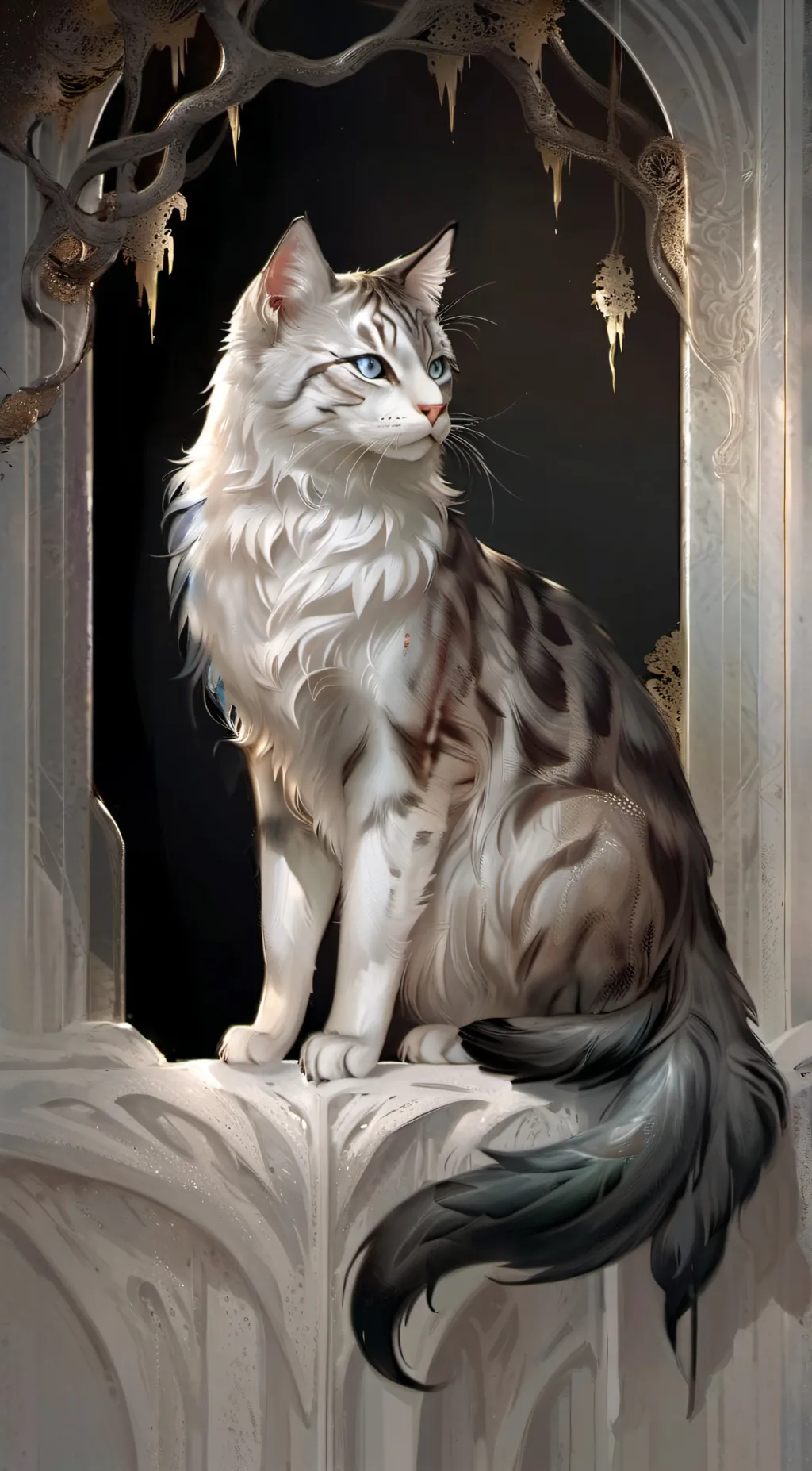 ai character: Baby kitten background