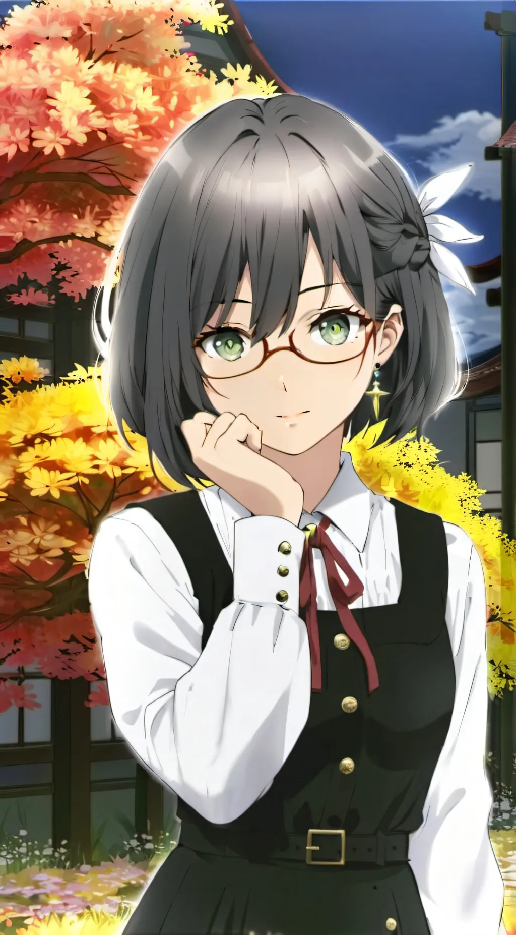 ai character: yuka hitoru background