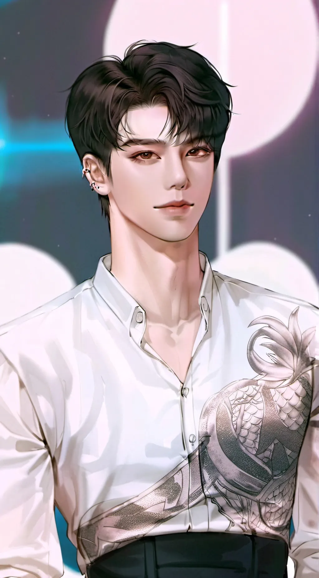 ai character: Jaehyun background