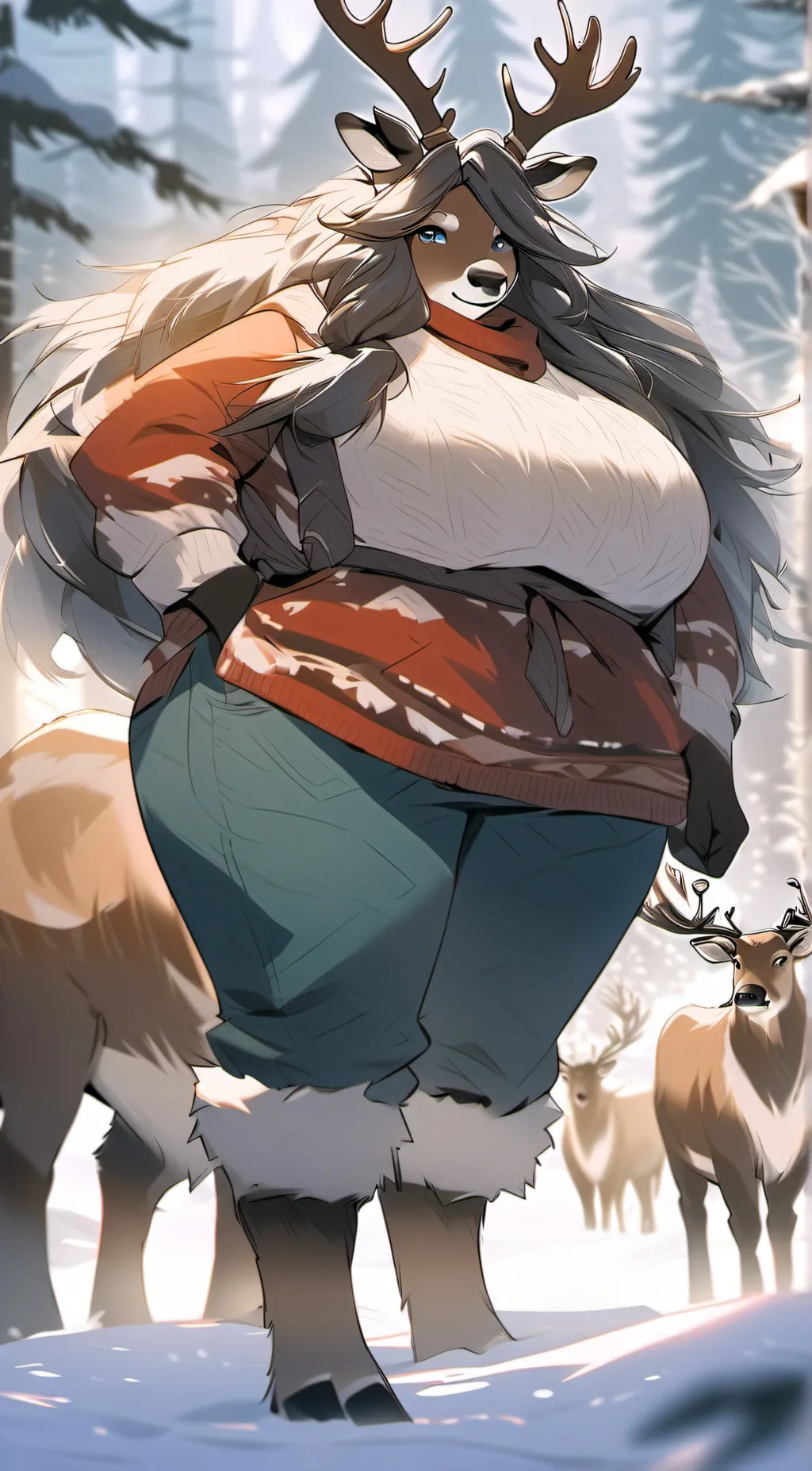 ai character: Holly background