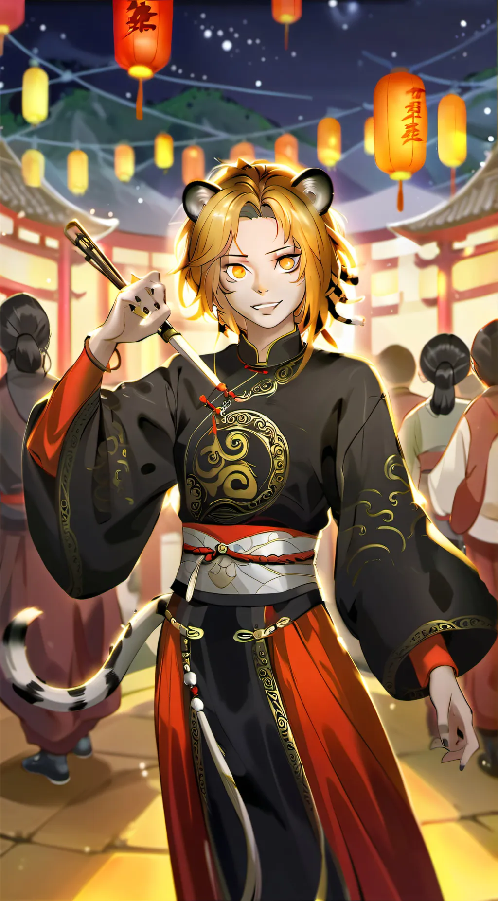 ai character: tigress background