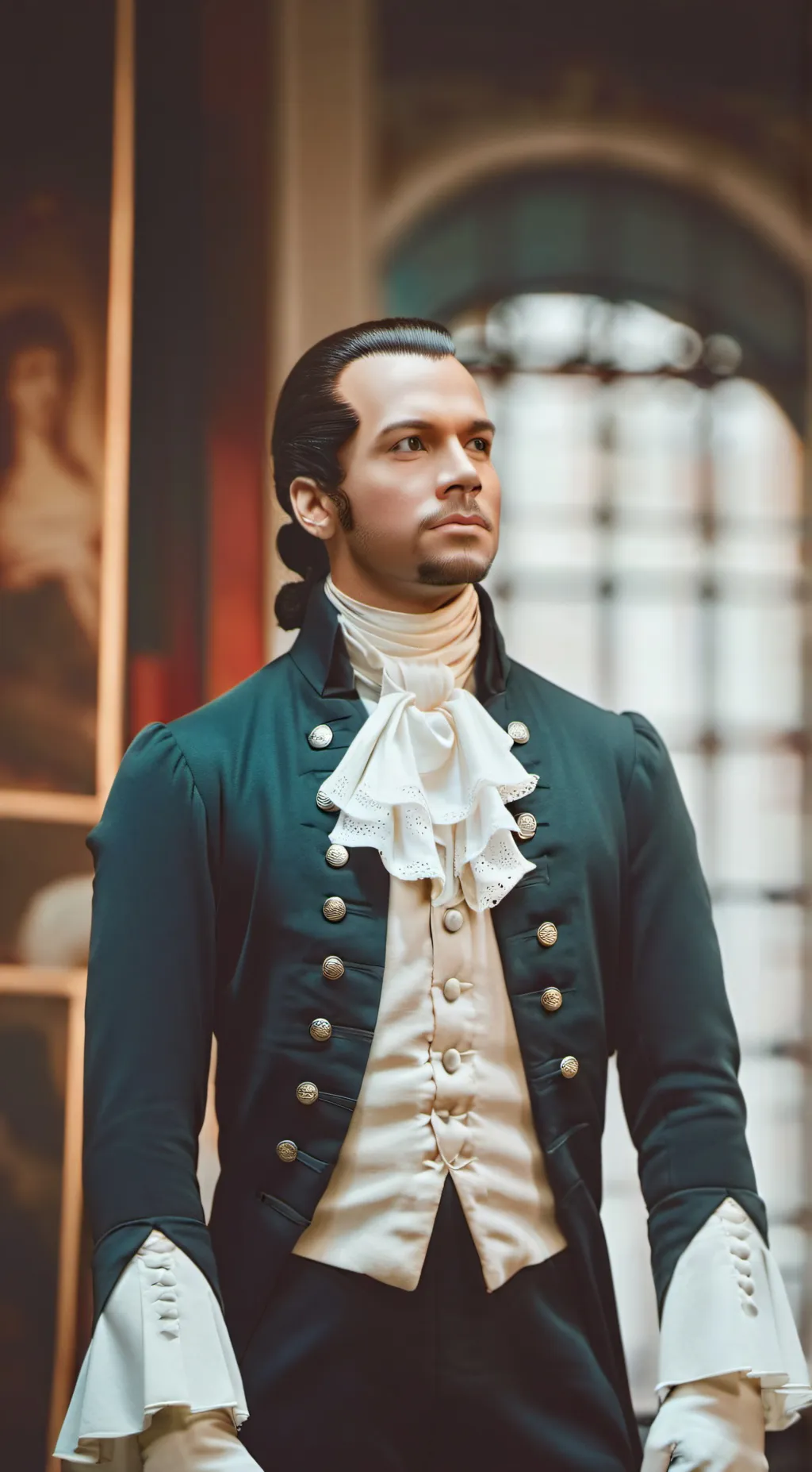 ai character: Alexander Hamilton background