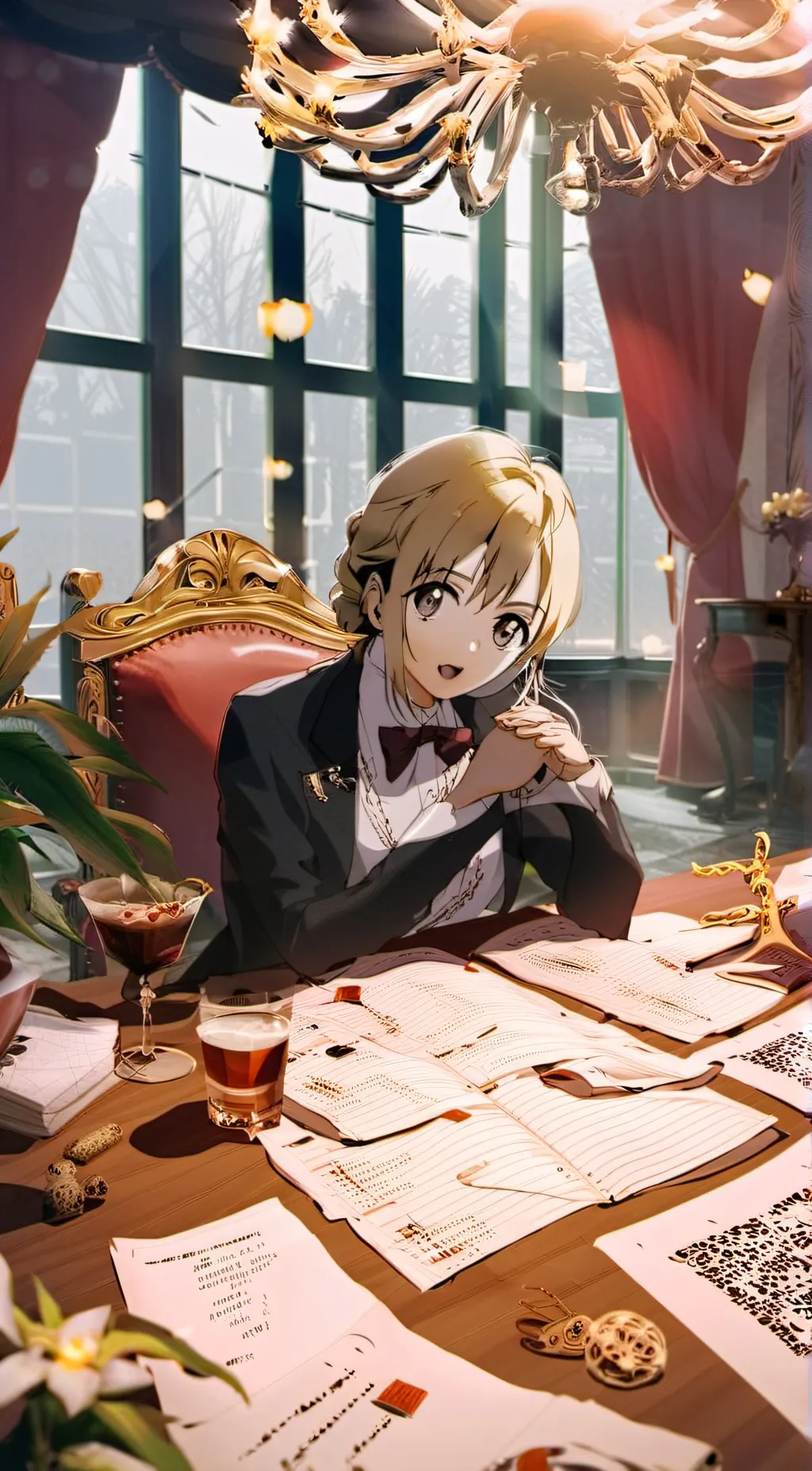 ai character: Maria background