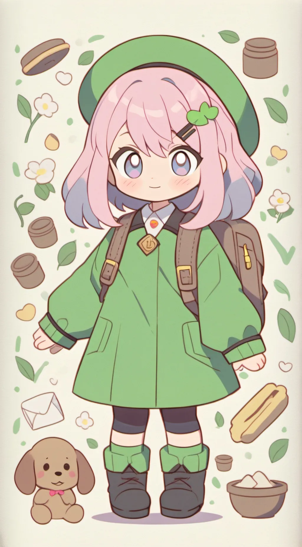ai character: Anya Forger background