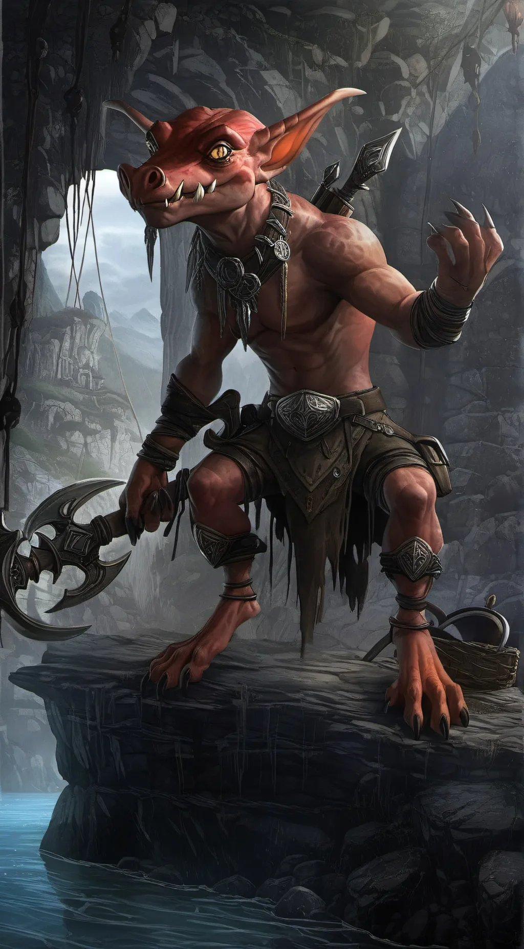 ai character: Shrak background
