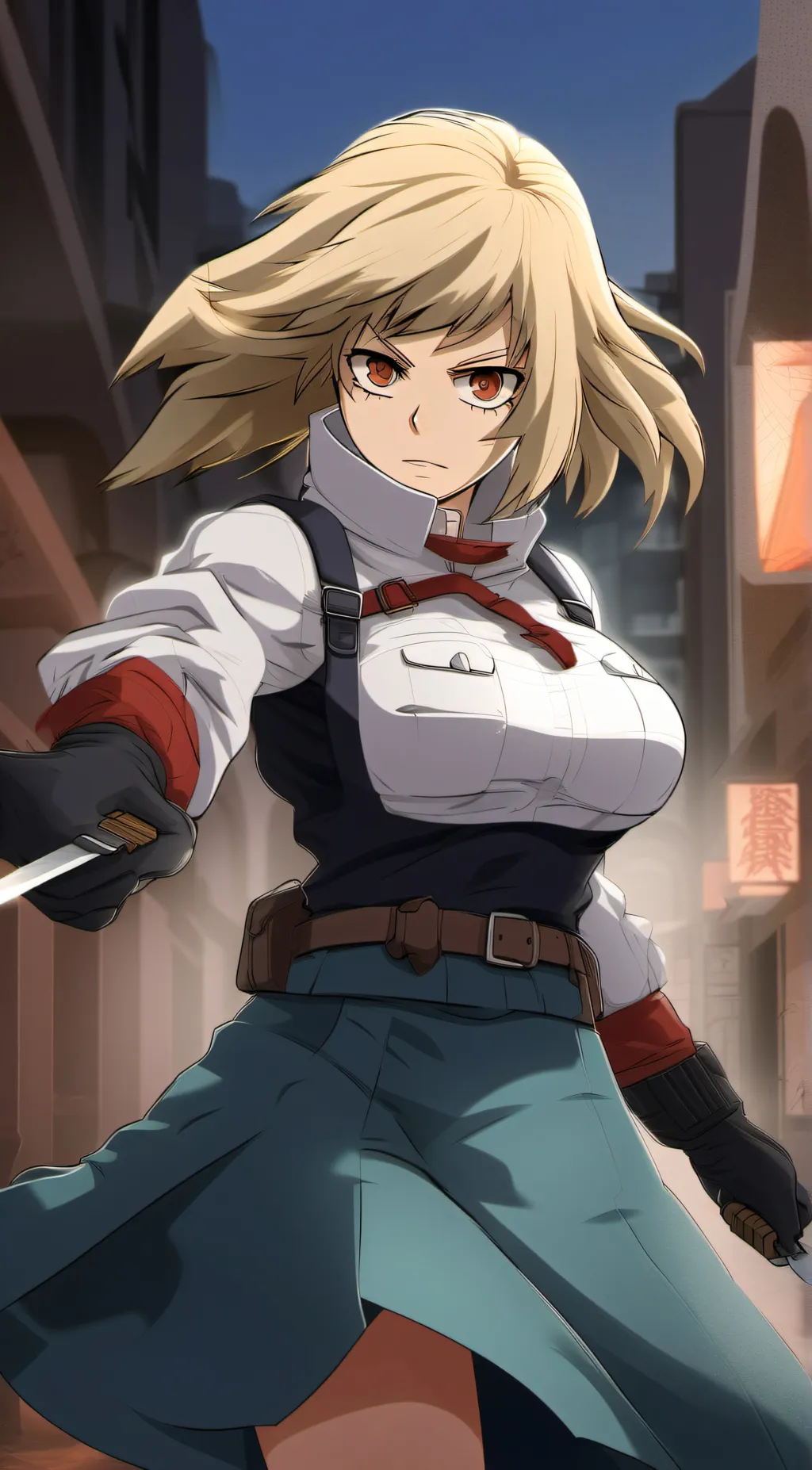 ai character: Himiko Toga background