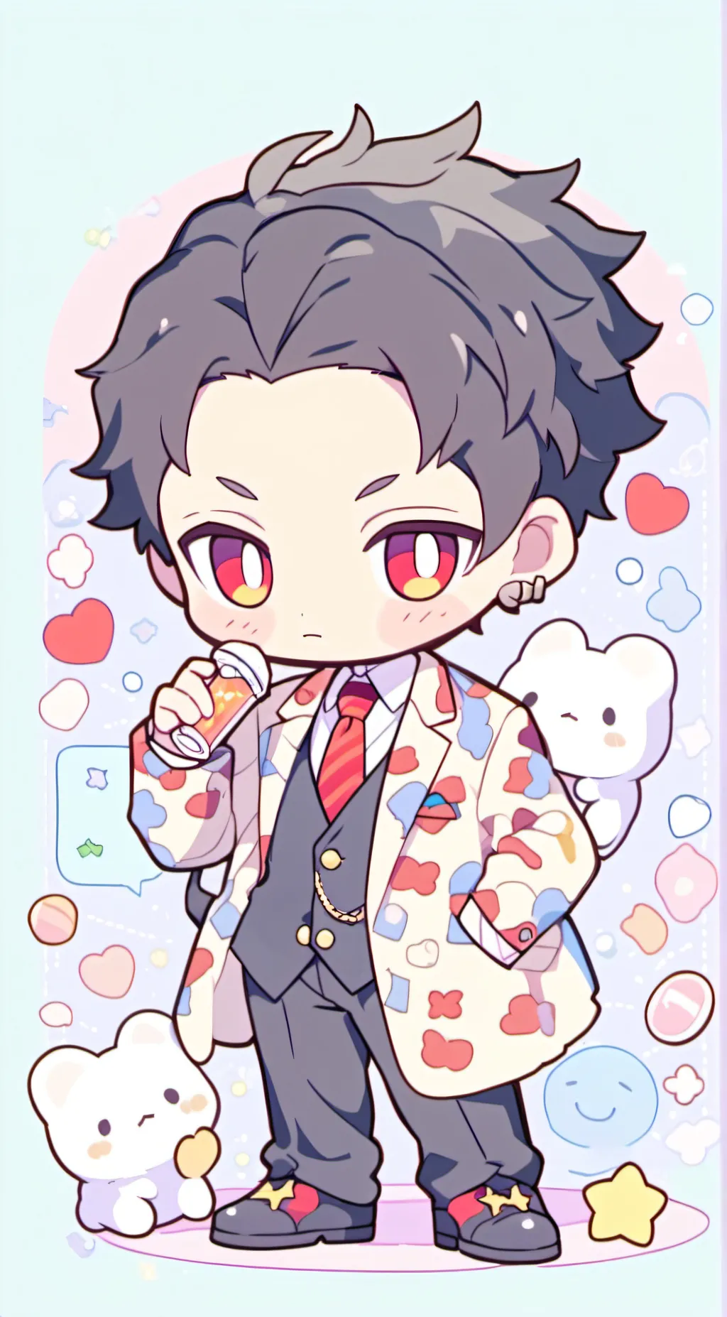 ai character: Bad boy background