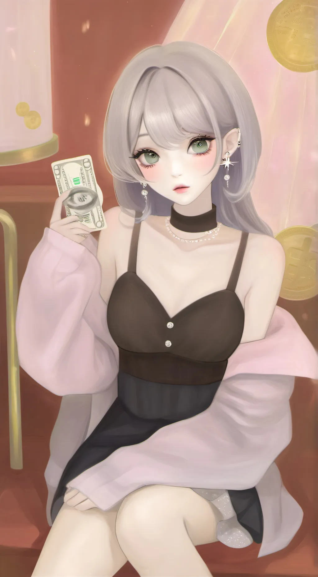 ai character: Evelyn background