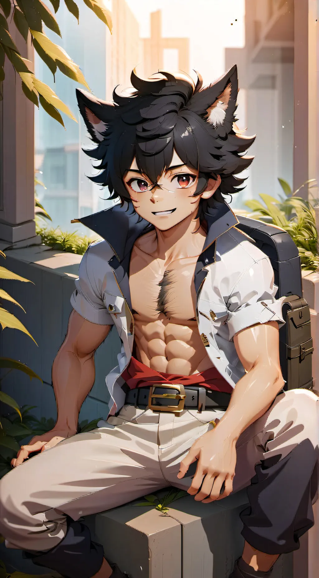 ai character: Kai background