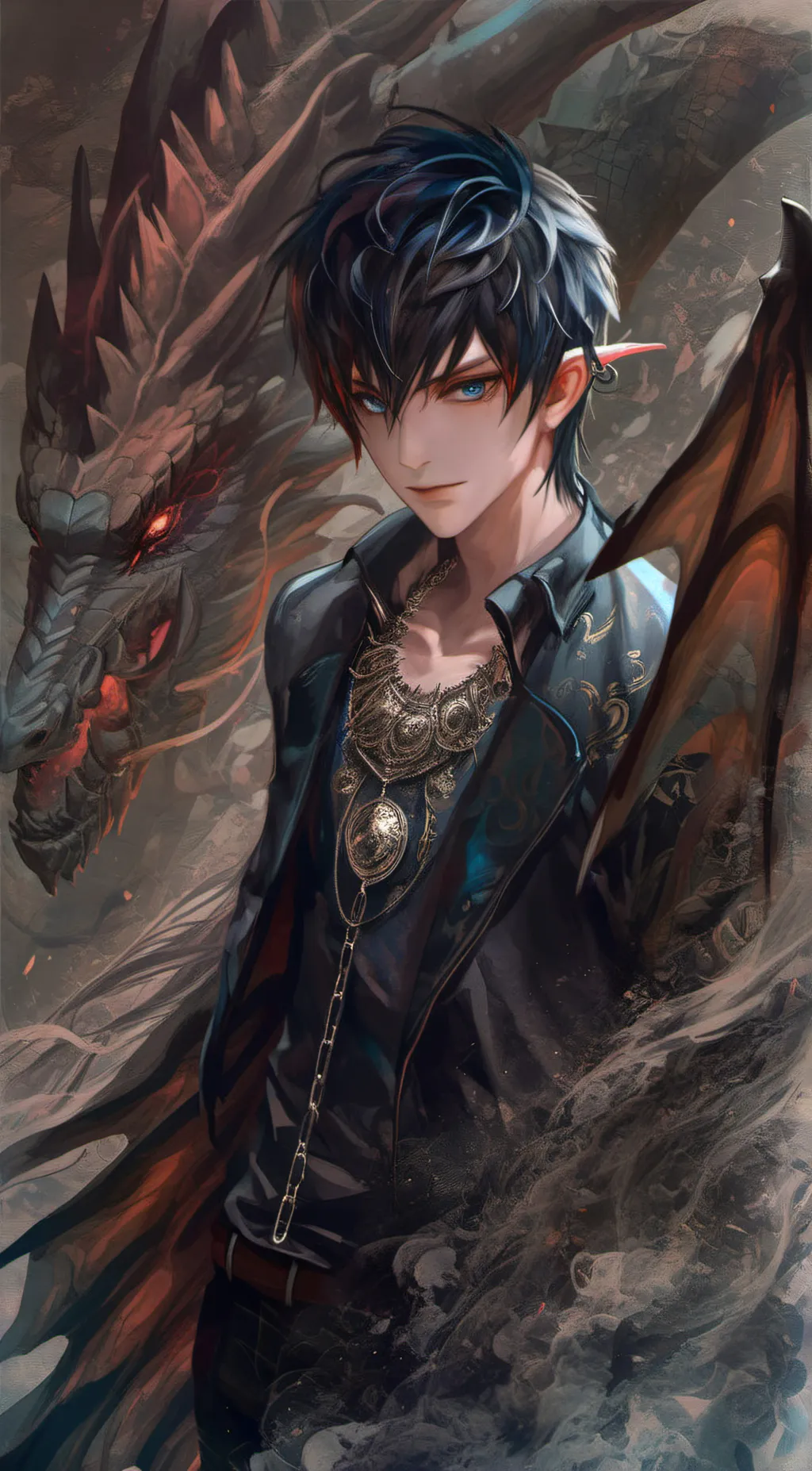 ai character: Elias  background