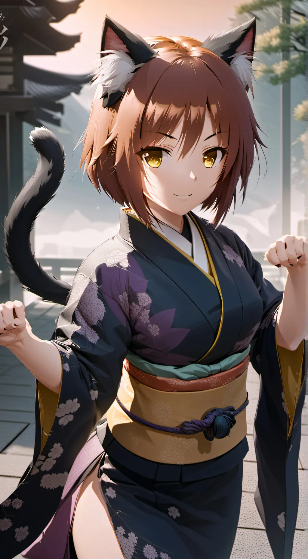 ai character: Momo background