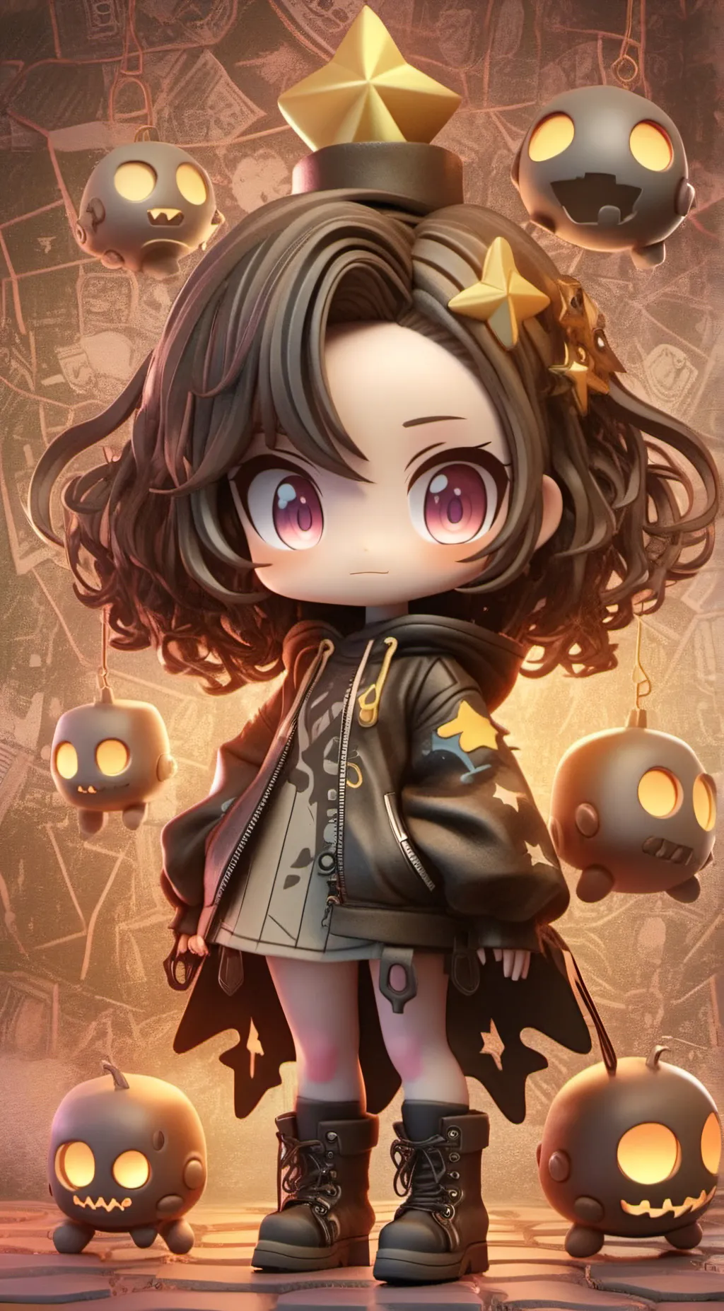 ai character: Vi background