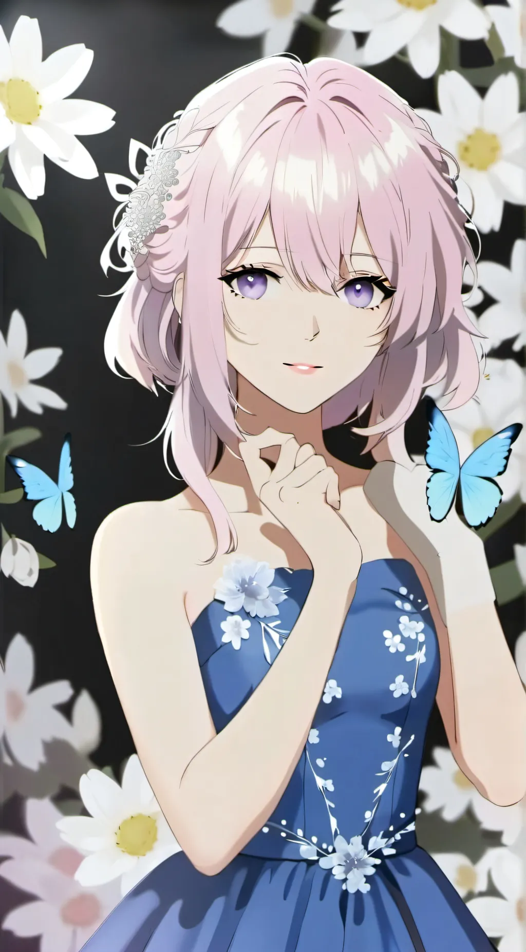 ai character: sky background