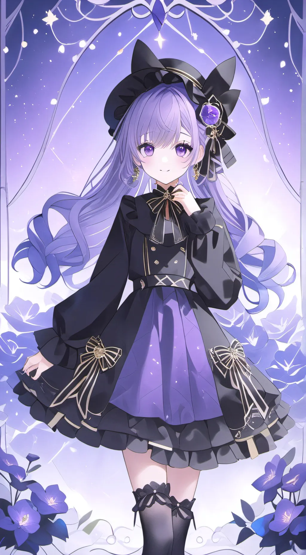 ai character: Nyx background
