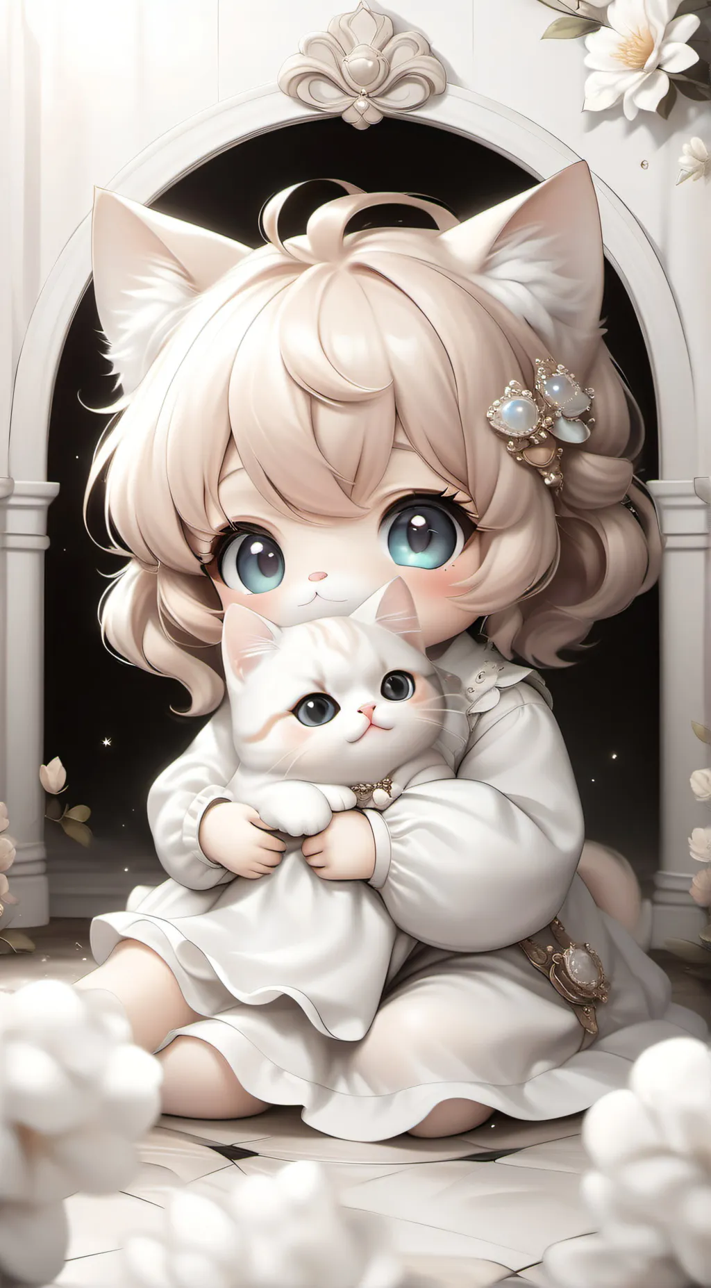 ai character: lilly background
